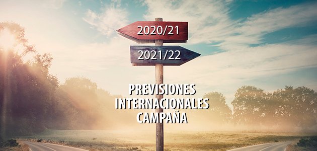 Previsiones iniciales de campaña en los principales países productores